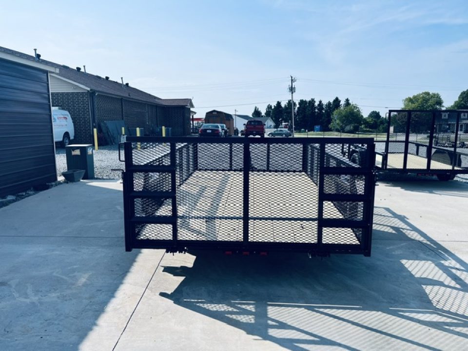 New 2026 Nolan 7X12 3K Landscape Utility Trailer w/2ft Mesh