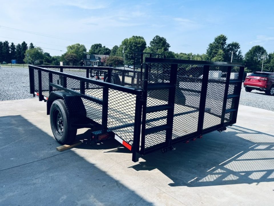 New 2026 Nolan 7X12 3K Landscape Utility Trailer w/2ft Mesh