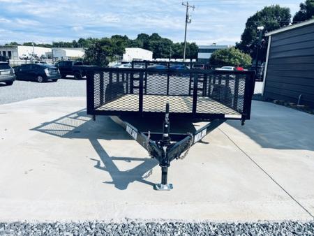 New 2026 Nolan 7X12 3K Landscape Utility Trailer w/2ft Mesh
