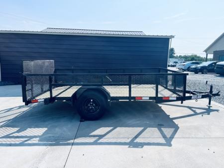 New 2026 Nolan 7X12 3K Landscape Utility Trailer w/2ft Mesh