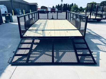New 2026 Nolan 7X12 3K Landscape Utility Trailer w/2ft Mesh