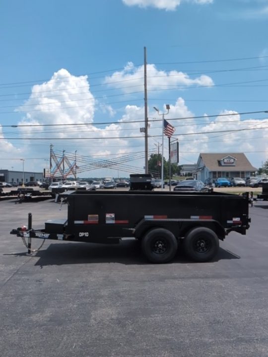 New 2026 Top Hat Trailers 6.5X12 DP 10 Dump Trailer