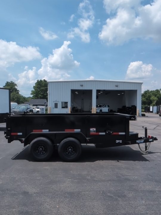 New 2026 Top Hat Trailers 6.5X12 DP 10 Dump Trailer