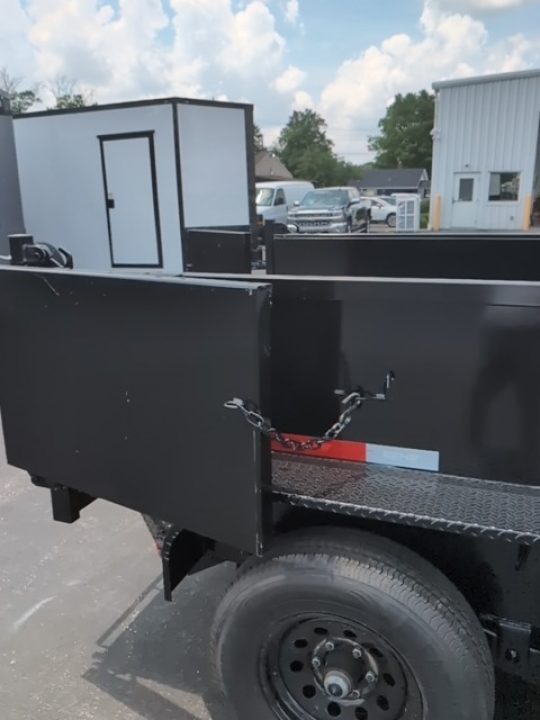 New 2026 Top Hat Trailers 6.5X12 DP 10 Dump Trailer