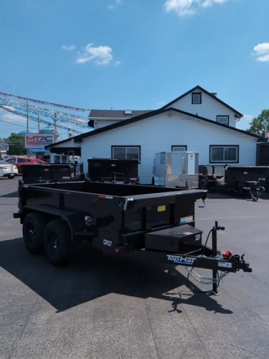 New 2026 Top Hat Trailers 5X10 DP 10 Dump Trailer