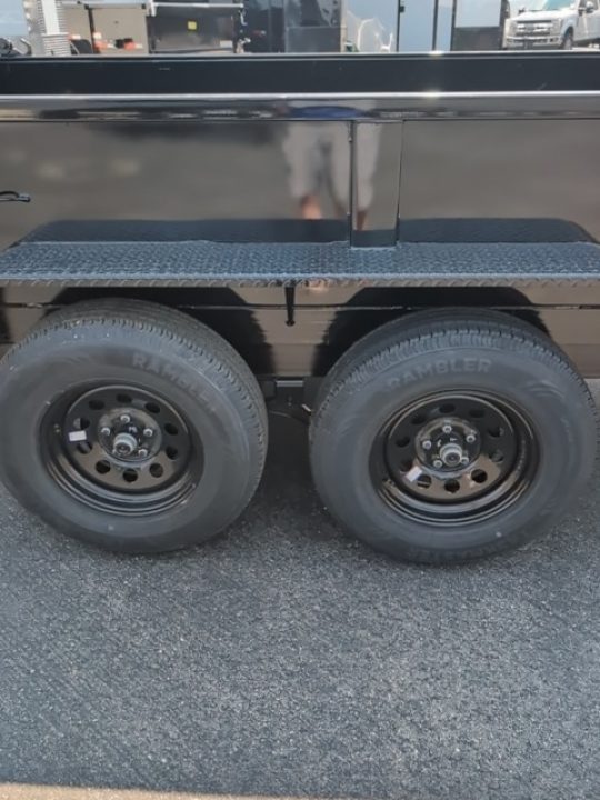 New 2026 Top Hat Trailers 5X10 DP 10 Dump Trailer