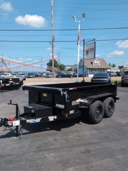 New 2026 Top Hat Trailers 5X10 DP 10 Dump Trailer