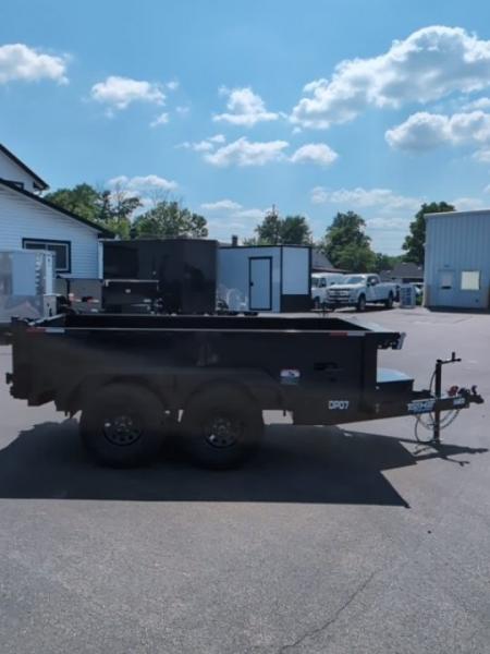 New 2026 Top Hat Trailers 5X10 DP 10 Dump Trailer