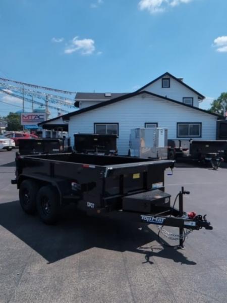 New 2026 Top Hat Trailers 5X10 DP 10 Dump Trailer