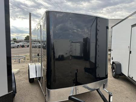 New 2026 Pace American 7 x 12 Journey SE Flat Top Sloped VNose 3.5K Cargo / Enclosed Trailer
