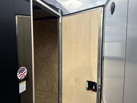 New 2026 Pace American 7 x 12 Journey SE Flat Top Sloped VNose 3.5K Cargo / Enclosed Trailer