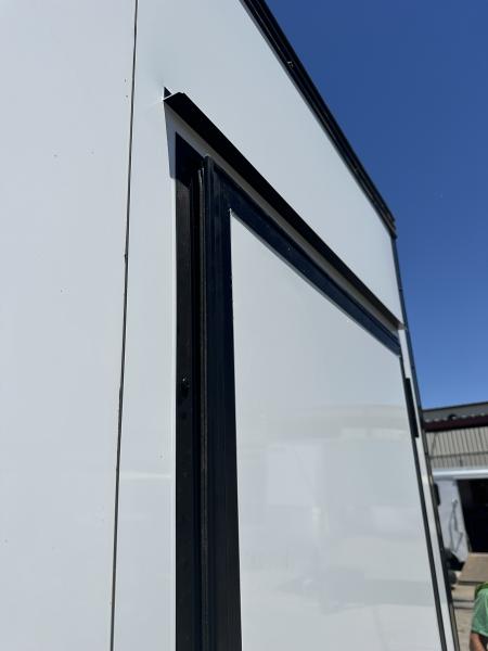 New 2026 Pace American 7 x 14 Journey SE Flat Top Sloped V-Nose 7K Cargo / Enclosed Trailer