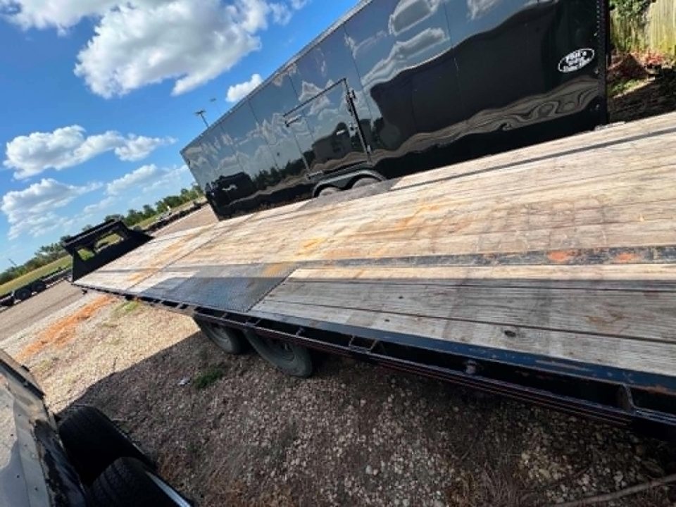 Used USED 2024 MP Custom Trailers 102X40 GOOSENECK DECK OVER Equipment Trailer