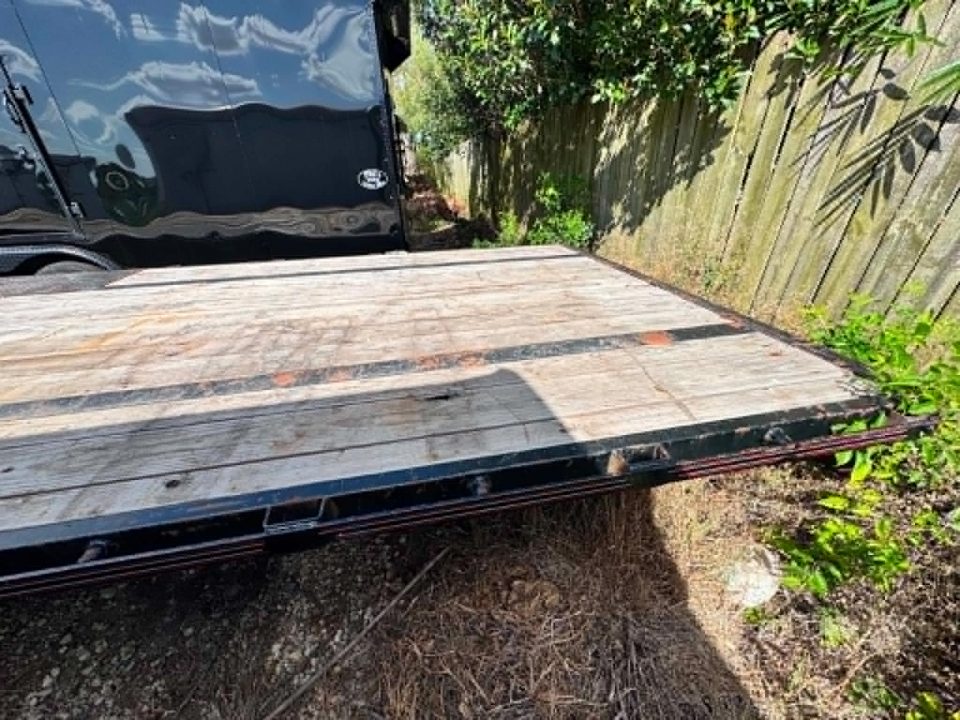 Used USED 2024 MP Custom Trailers 102X40 GOOSENECK DECK OVER Equipment Trailer