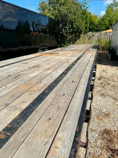 Used USED 2024 MP Custom Trailers 102X40 GOOSENECK DECK OVER Equipment Trailer