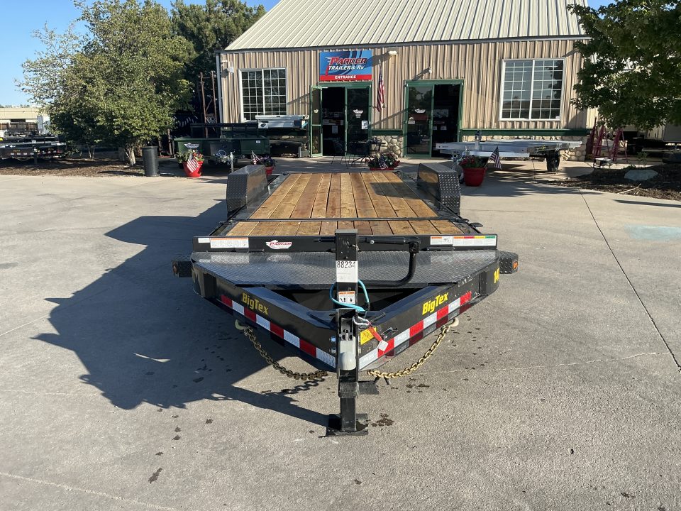 New 2027 Big Tex 14TI-7x20A Flatbed Trailer 15.4 GVWR
