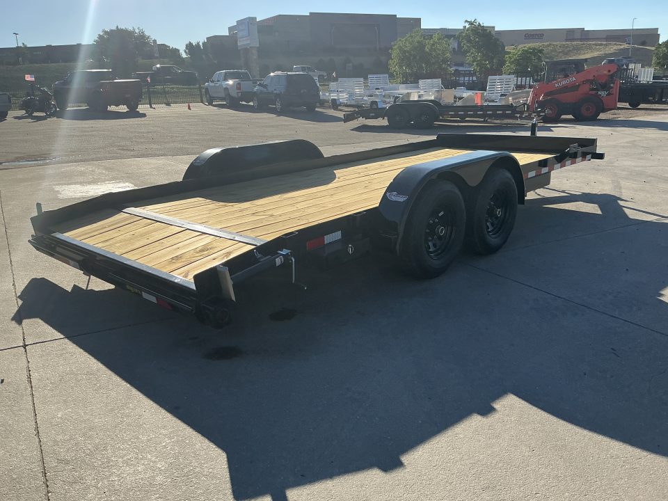 New 2027 Big Tex 10CH-18BKDT Flatbed Trailer 9990 GVWR