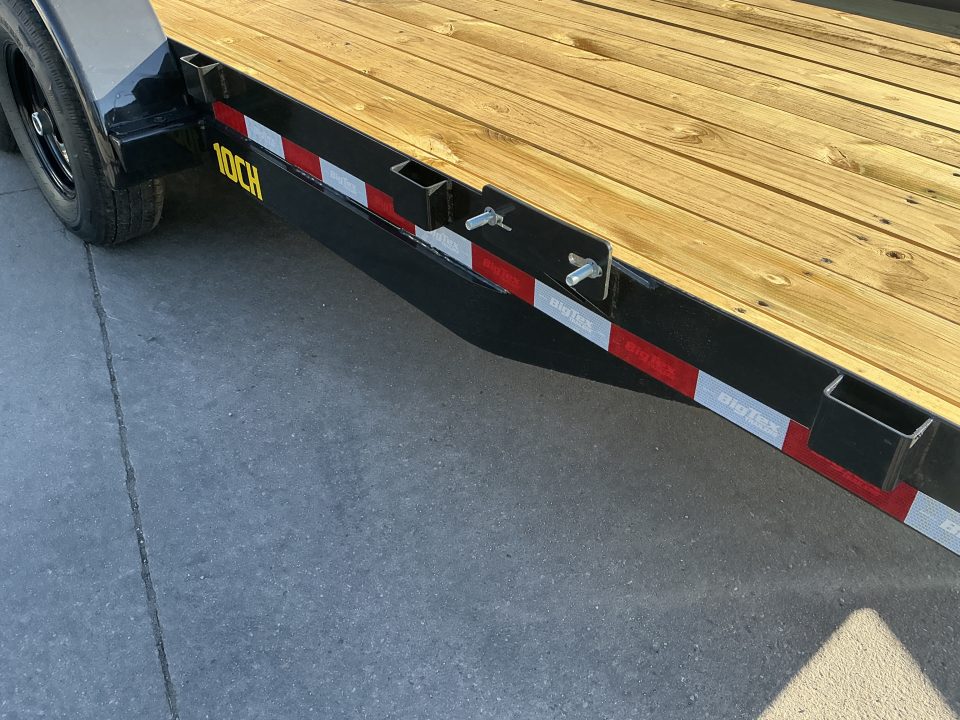 New 2027 Big Tex 10CH-18BKDT Flatbed Trailer 9990 GVWR