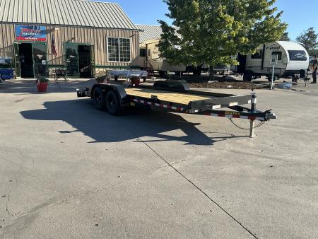 New 2027 Big Tex 10CH-18BKDT Flatbed Trailer 9990 GVWR