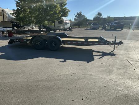 New 2027 Big Tex 10CH-18BKDT Flatbed Trailer 9990 GVWR