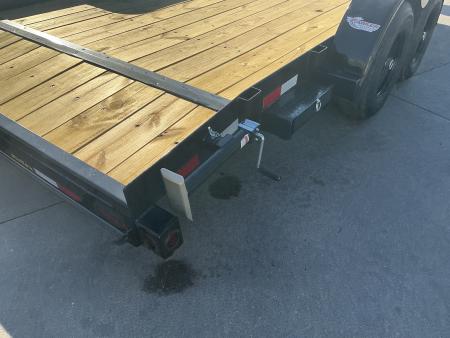 New 2027 Big Tex 10CH-18BKDT Flatbed Trailer 9990 GVWR