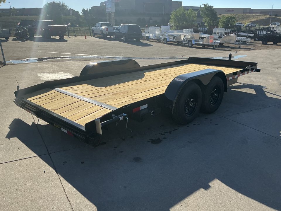 New 2027 Big Tex 10CH-18BKDT Flatbed Trailer 9990 GVWR