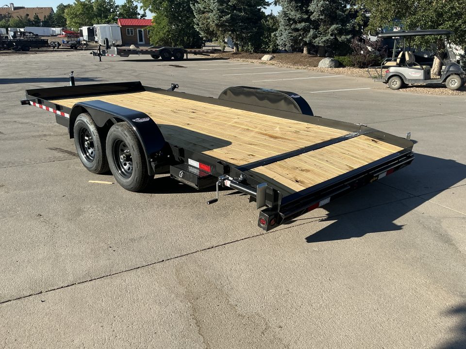 New 2027 Big Tex 10CH-18BKDT Flatbed Trailer 9990 GVWR