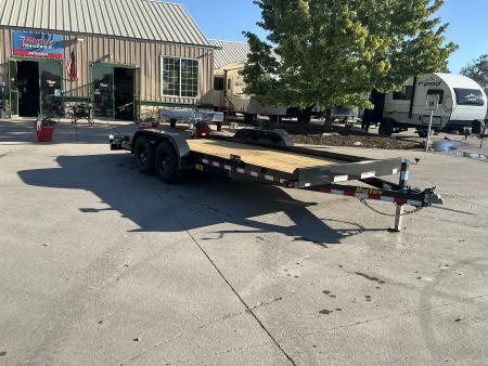 New 2027 Big Tex 10CH-18BKDT Flatbed Trailer 9990 GVWR