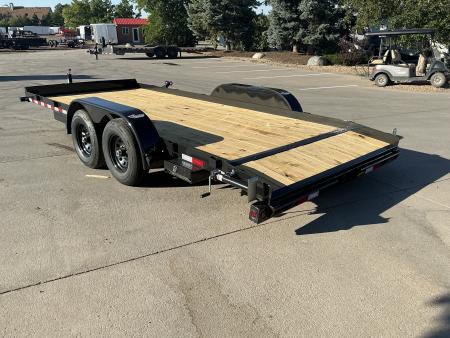 New 2027 Big Tex 10CH-18BKDT Flatbed Trailer 9990 GVWR