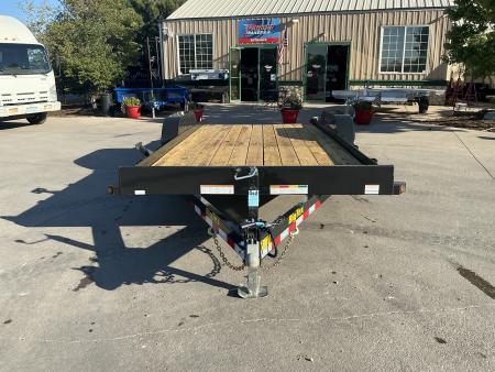 New 2027 Big Tex 10CH-18BKDT Flatbed Trailer 9990 GVWR
