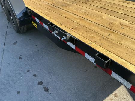 New 2027 Big Tex 10CH-18BKDT Flatbed Trailer 9990 GVWR