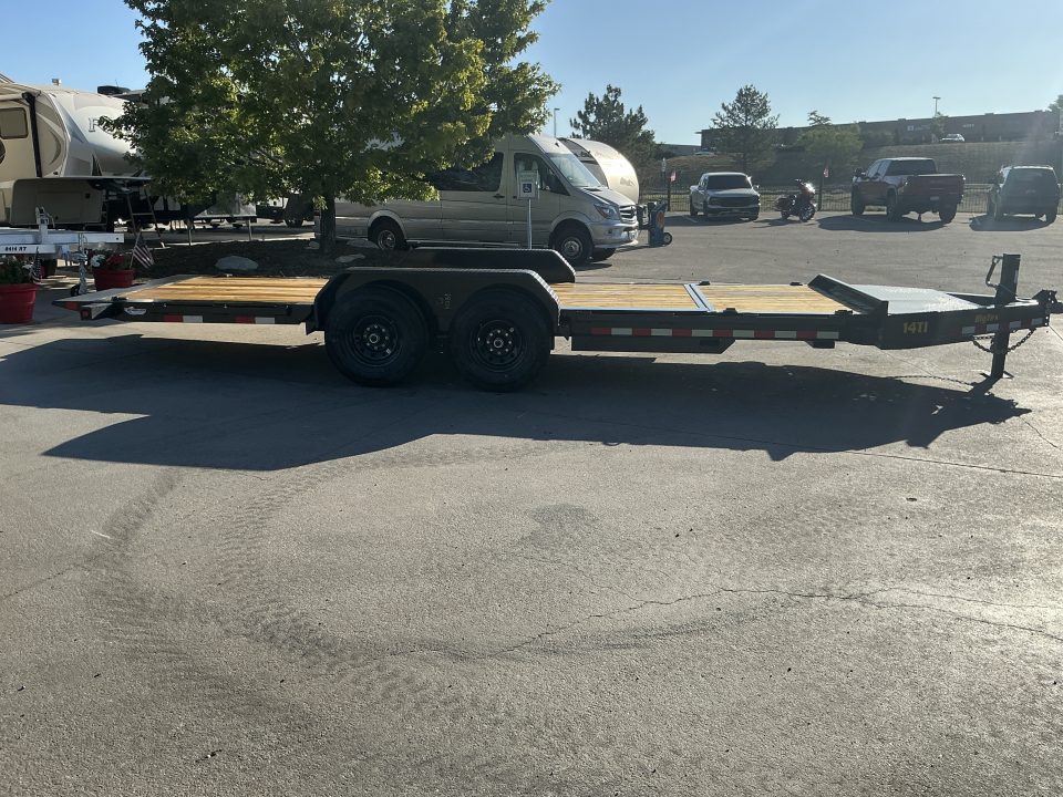 New 2027 Big Tex 14TI-7x20A Flatbed Trailer 15.4 GVWR