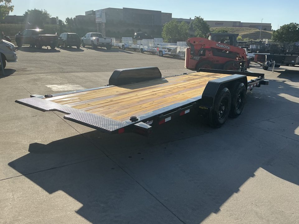 New 2027 Big Tex 14TI-7x20A Flatbed Trailer 15.4 GVWR