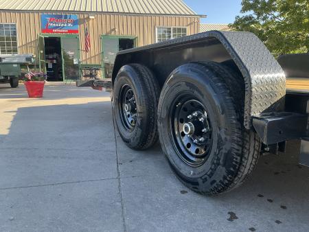 New 2027 Big Tex 14TI-7x20A Flatbed Trailer 15.4 GVWR