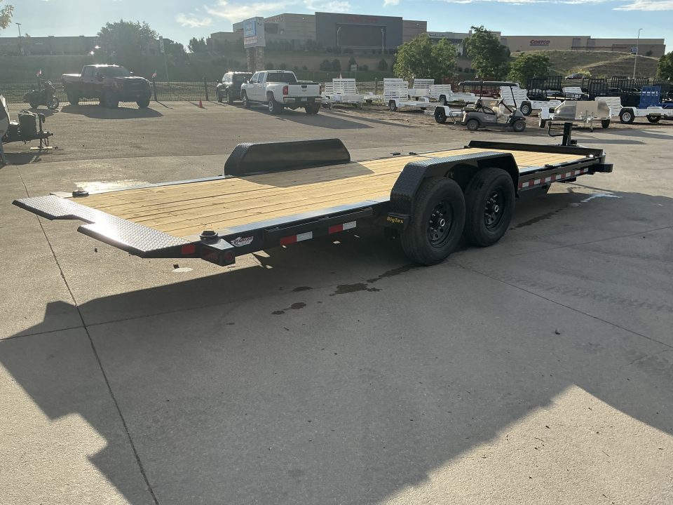 New 2027 Big Tex 14TI-22A-BK Flatbed Trailer 15.4 gvwr