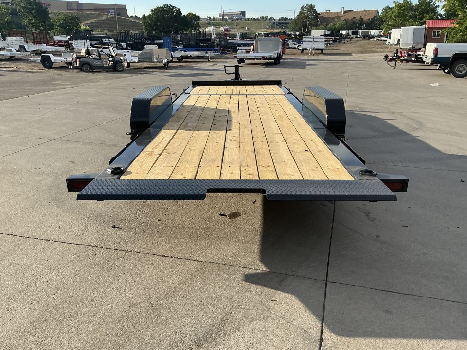 New 2027 Big Tex 14TI-22A-BK Flatbed Trailer 15.4 gvwr