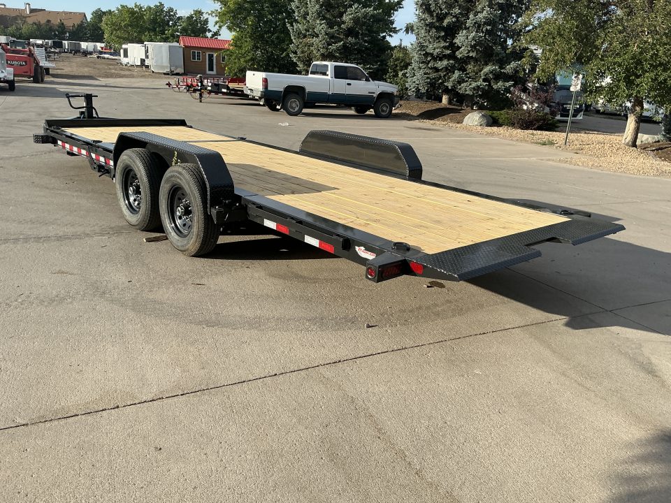 New 2027 Big Tex 14TI-22A-BK Flatbed Trailer 15.4 gvwr