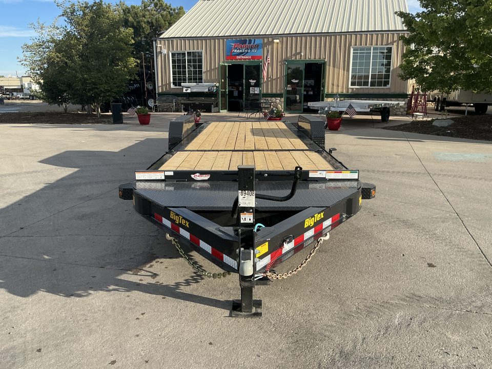 New 2027 Big Tex 14TI-22A-BK Flatbed Trailer 15.4 gvwr