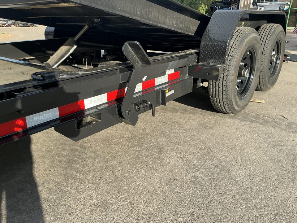 New 2027 Big Tex 14TI-22A-BK Flatbed Trailer 15.4 gvwr