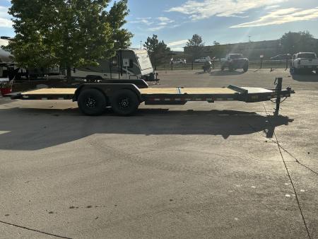 New 2027 Big Tex 14TI-22A-BK Flatbed Trailer 15.4 gvwr