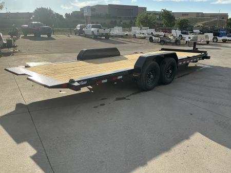 New 2027 Big Tex 14TI-22A-BK Flatbed Trailer 15.4 gvwr