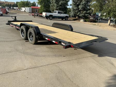 New 2027 Big Tex 14TI-22A-BK Flatbed Trailer 15.4 gvwr