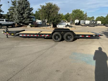New 2027 Big Tex 14TI-22A-BK Flatbed Trailer 15.4 gvwr