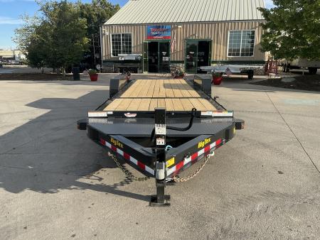 New 2027 Big Tex 14TI-22A-BK Flatbed Trailer 15.4 gvwr