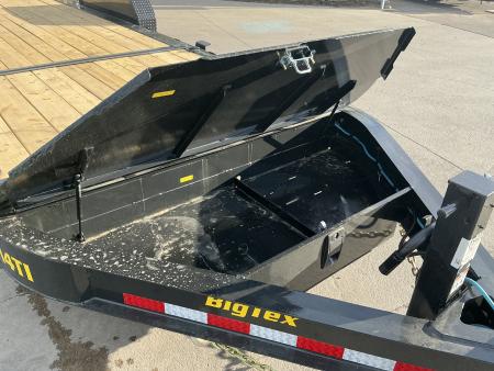 New 2027 Big Tex 14TI-22A-BK Flatbed Trailer 15.4 gvwr