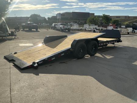 New 2027 Big Tex 14TI-22A-BK Flatbed Trailer 15.4 gvwr