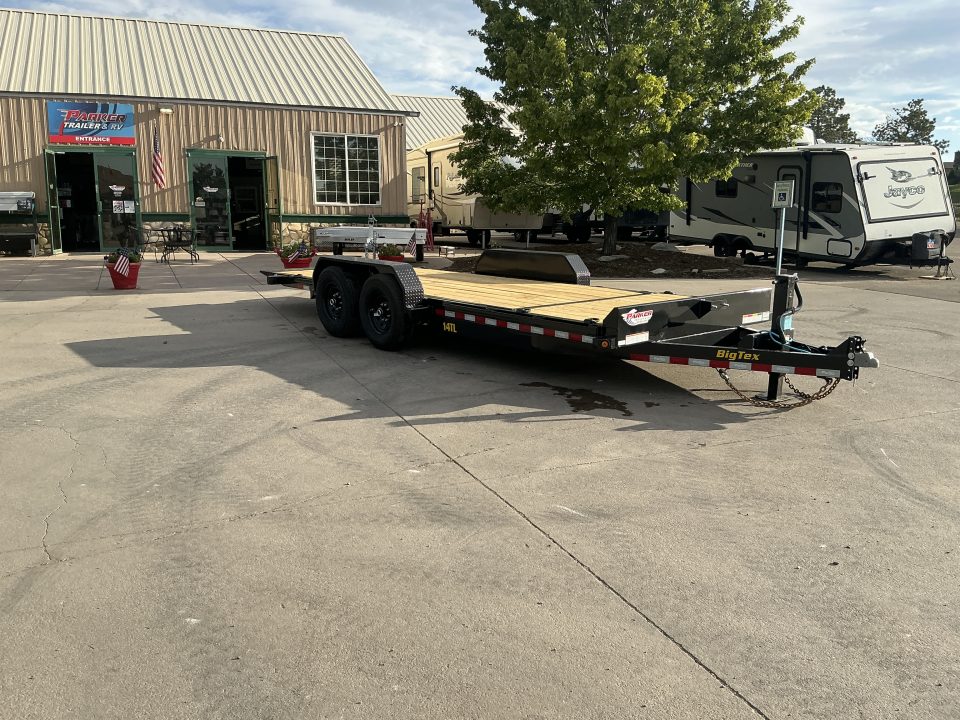 New 2027 Big Tex 14TL-20BK 6.6x20 Flatbed Trailer
