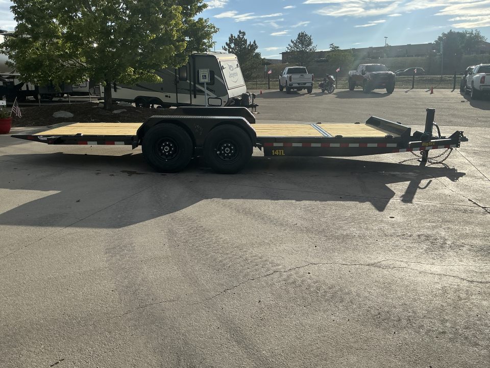 New 2027 Big Tex 14TL-20BK 6.6x20 Flatbed Trailer