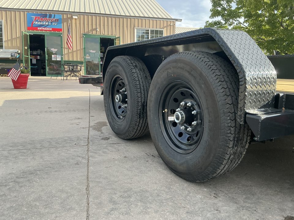 New 2027 Big Tex 14TL-20BK 6.6x20 Flatbed Trailer