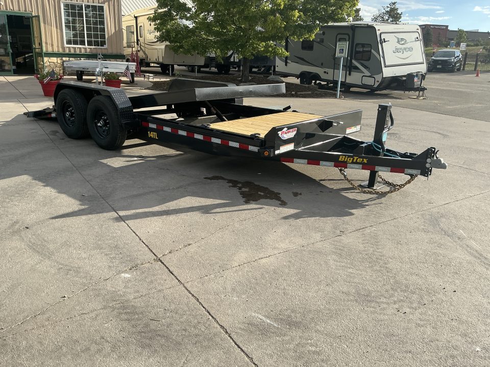 New 2027 Big Tex 14TL-20BK 6.6x20 Flatbed Trailer